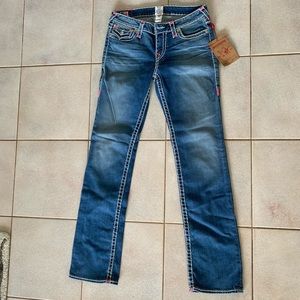 True Religion Billy Super T Lower Rise Jeans sz 30